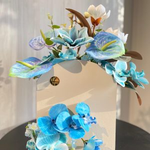 بوكس الورد الازرق