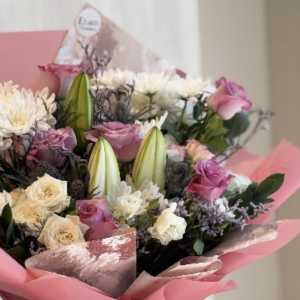 Lilies & Chrysanthemums Bouquet