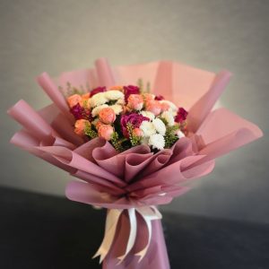 باقة ورد ناعمه