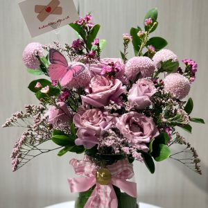 باقة لمسة بنفسج