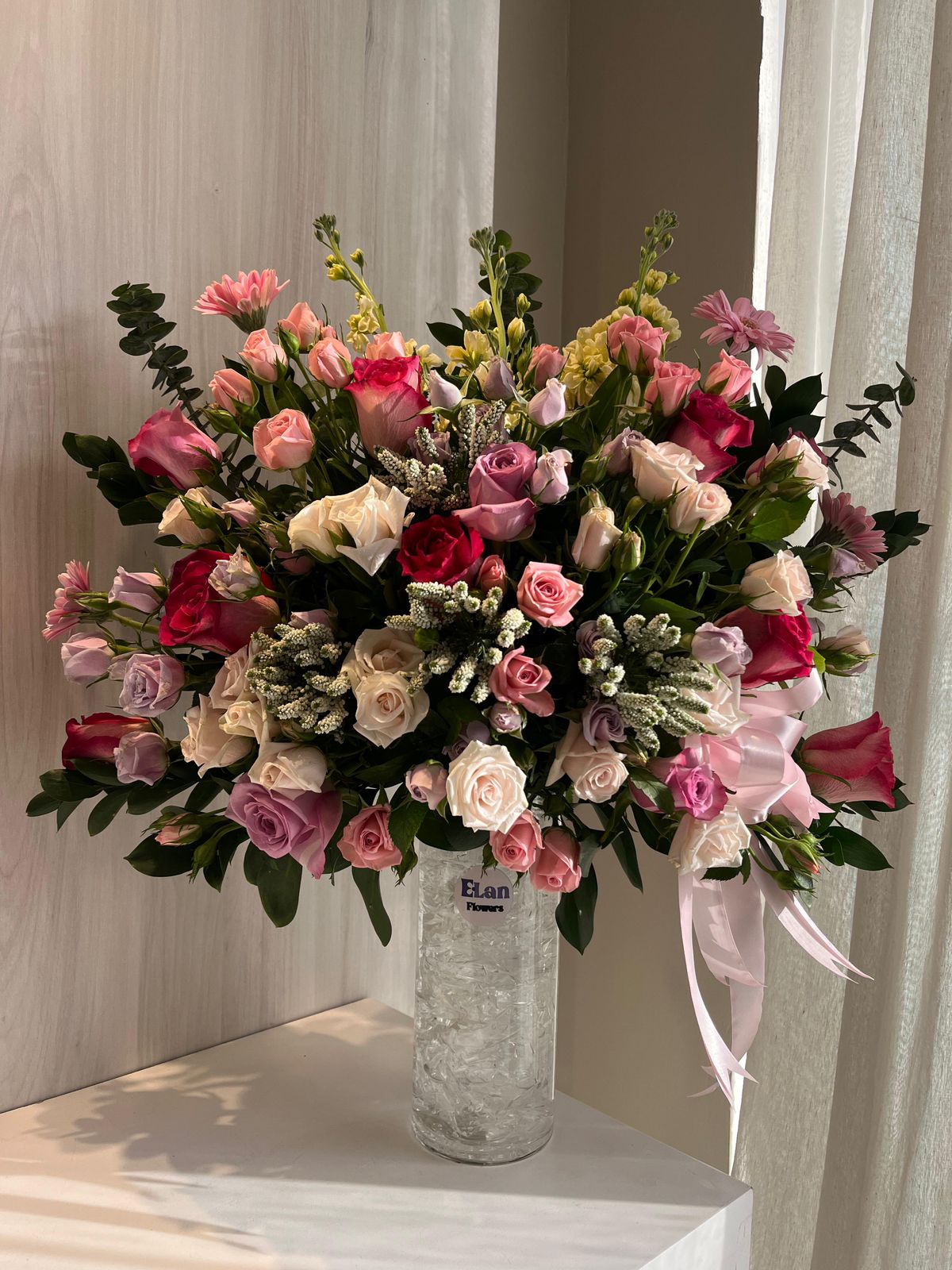 فازات ورد طبيعي