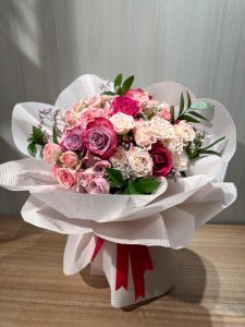 باقة الورد البنك