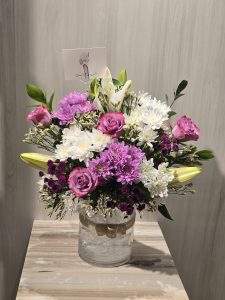 فازة الكرس البنفسجي